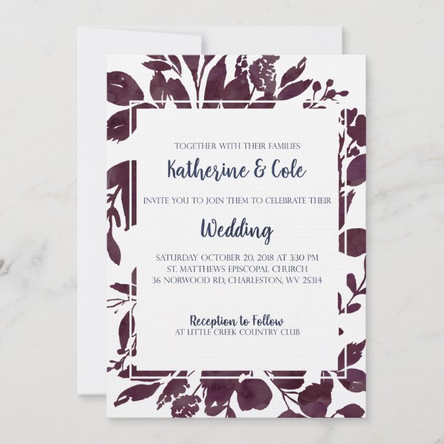 Invitation principale pour Katie Loflin (Devant)