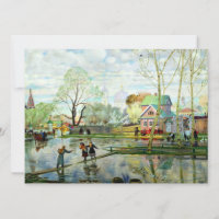 Printemps de Boris Kustodiev MODÈLE