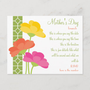 Invitation Printemps en fleurs