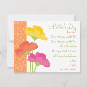 Invitation Printemps en fleurs