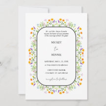 Printemps Floral Élégant Mariage