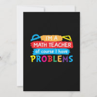 Prof de maths Je suis un professeur de mathématiqu