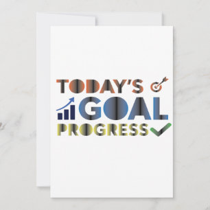 Invitation Progrès de l'objectif du jour
