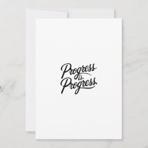 Invitation progress is progress