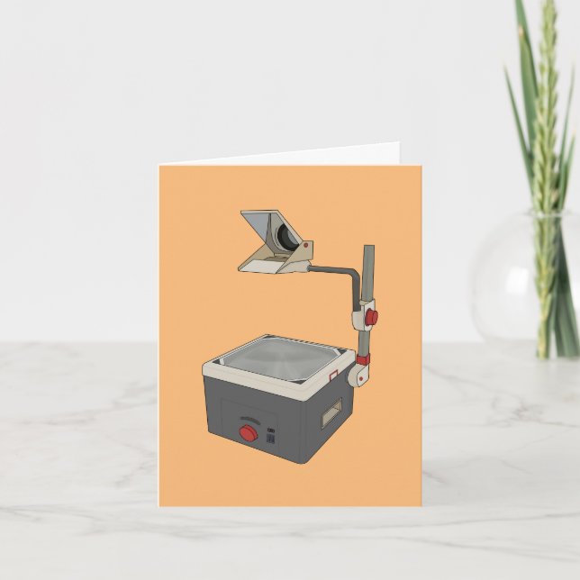 Invitation Projecteur HAP 80s 90s Overhead (Devant)
