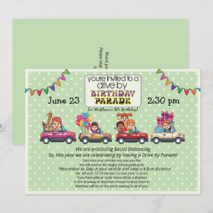 Invitation Promenade d'anniversaire pour enfants
