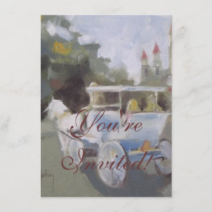 Invitation Promenade en calèche touristique