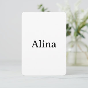 Invitation Promotion Simple de Marque Arrondi 3,5" x 5"