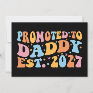 Invitation Promu Papa Prévu 2027 Annonce Nouveau Papa