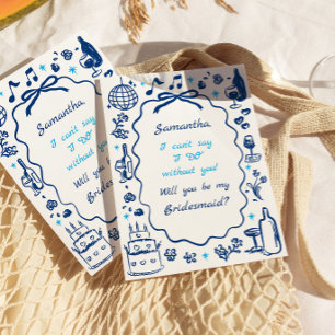 Invitation Proposition d'aide-ménagère en Champagne manuscrit