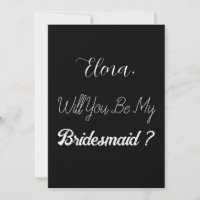 Proposition de la servante Noir Blanc Élégant Mari