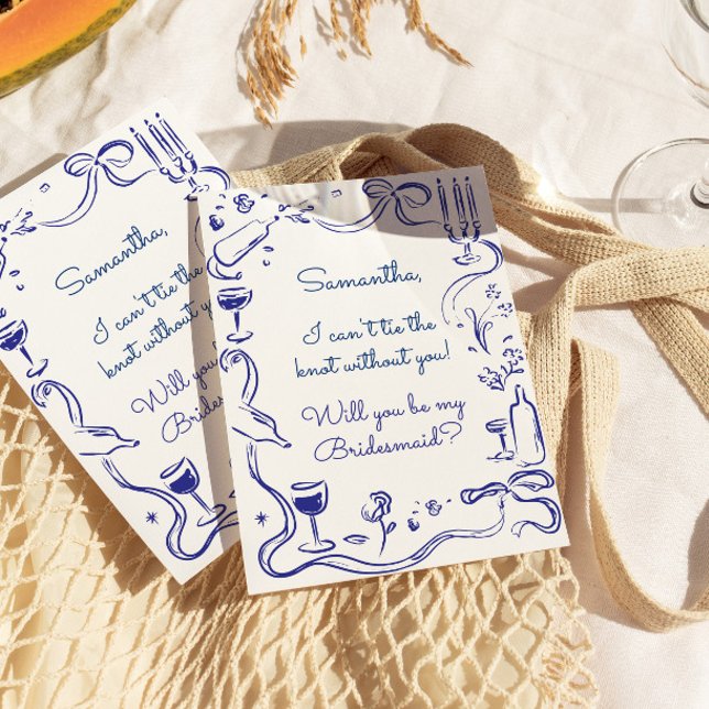 Invitation Proposition d'une servante de doodle illustrée de  (Créateur téléchargé)