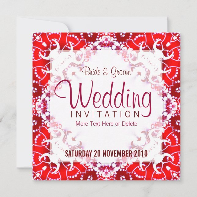 Invitation PsyBatik & Lace (Devant)