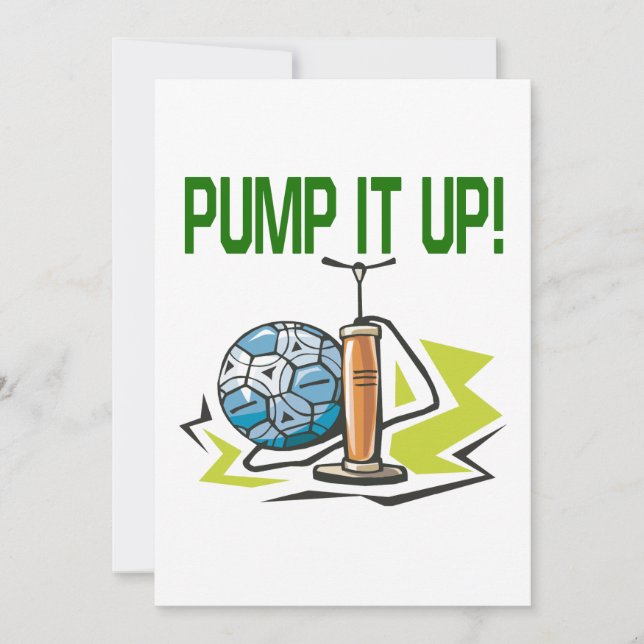 Invitation Pump It (Devant)