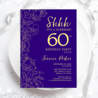 Purple Gold Surprise 60e anniversaire