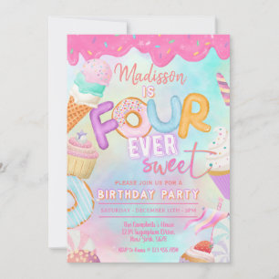 Invitation quatre est si doux