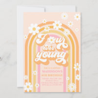 Quatre Ever Young Boho Daisy Rainbow 4e anniversai