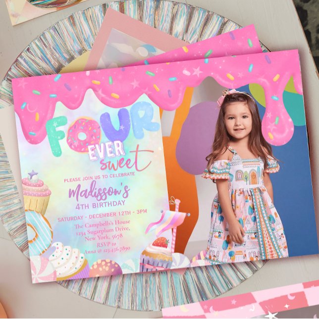 Invitation quatre fois sucré (Créateur téléchargé)