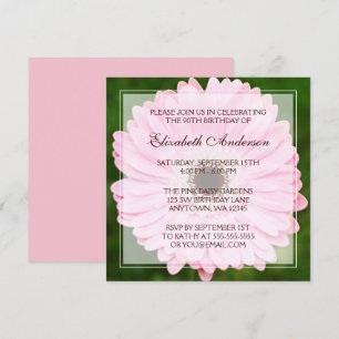 Invitation Quatre-vingt-dixième fête d'anniversaire de