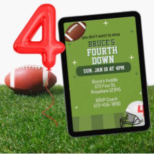 Invitation Quatrième tentative, Football 4e anniversaire