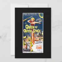 Queen of Outer Space Science Fiction Halloween Sci