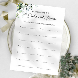 Invitation Quel Âge Avaient-Ils Épousé Et Groom Fête des mari