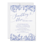 Quelque chose de bleu avant de faire Fête des mari