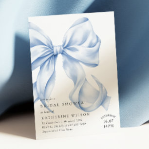 Invitation Quelque chose de bleu avant que je ne fasse Fête d