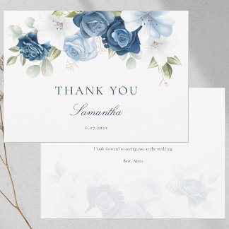 Invitation Quelque chose de bleu Fête des mariées Floral Cart
