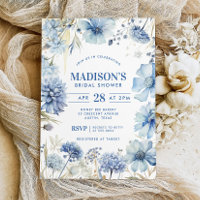 Quelque chose de Fleur sauvage bleu Fête des marié