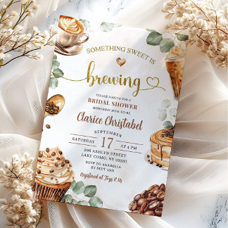 Invitation Quelque Chose De Sucré Est De Brûler Fête des mari