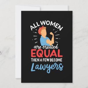 Invitation Quelques femmes deviennent avocates