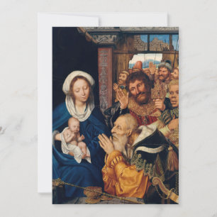 Invitation Quentin Matsys - L'Adoration du Magi