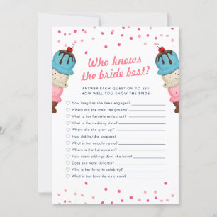 Invitation Qui Connaît La Mariée Meilleure Fête des mariées J