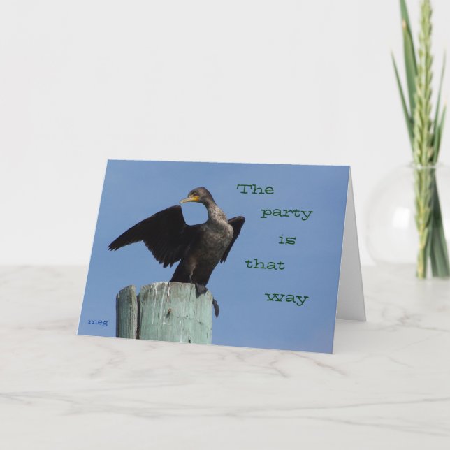 Invitation Qui de la partie manière (Devant)