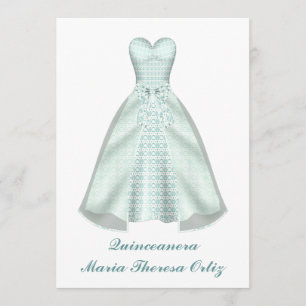 Invitation Quinceanera 15e Anniversaire