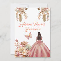 Quinceanera de Boho Rose