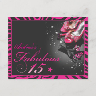 Invitation Quinceañera fabuleux !