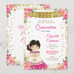 Invitation Quinceanera Mis