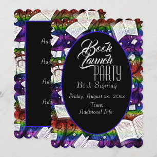 Invitation Rainbow Book Launch Party