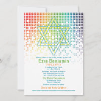 Rainbow Pixels jeu vidéo Gamer Bar Mitzvah