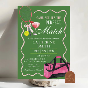 Invitation Rallye De Tennis Et Margaritas Anniversaire Adulte