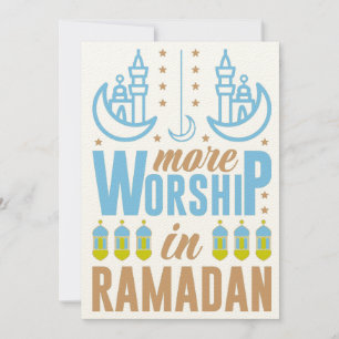 Invitation Ramadan Moubarak Kareem