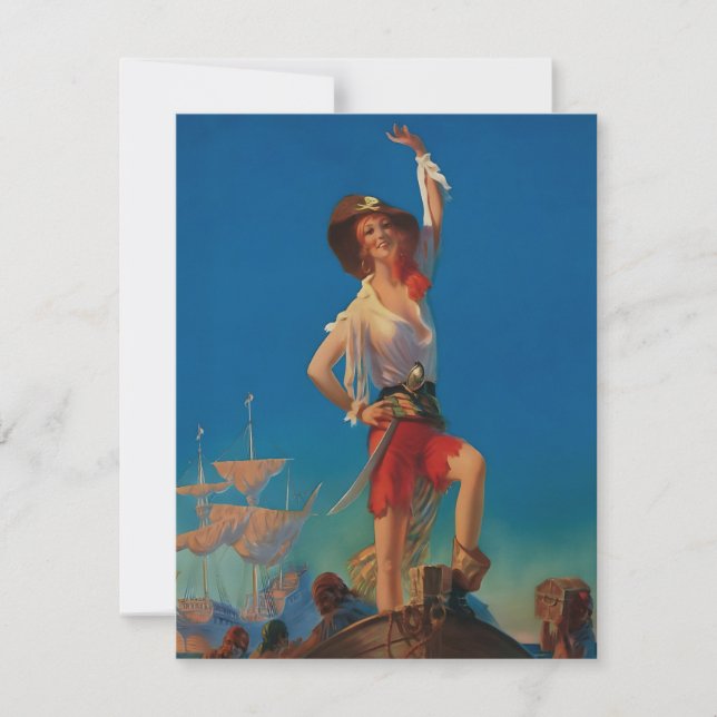 Invitation Ramener le trésor par Edward Mason Egglest (Devant)