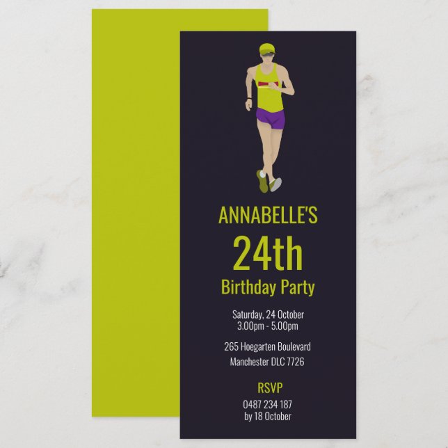 Invitation Randonnée (Devant / Derrière)