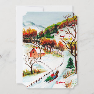 Invitation Randonnée d'hiver Randonnée de neige Mountain Wate