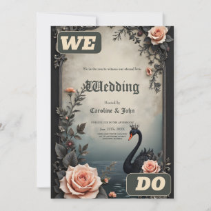 Invitation Rare comme un cygne noir, éternel comme l'amour vr