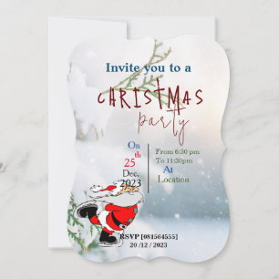 Invitation Rassemblez-vous pour Noël