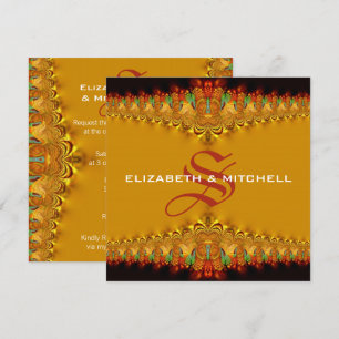 Invitation Rasta Tango or dentelle Mariage