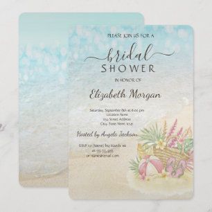 Invitation Réception de mariage Beach Relax
